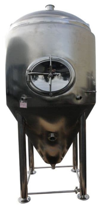 Glacier Tanks 10 bbl Fermenter | Jacketed Uni Tank - Stainless Steel