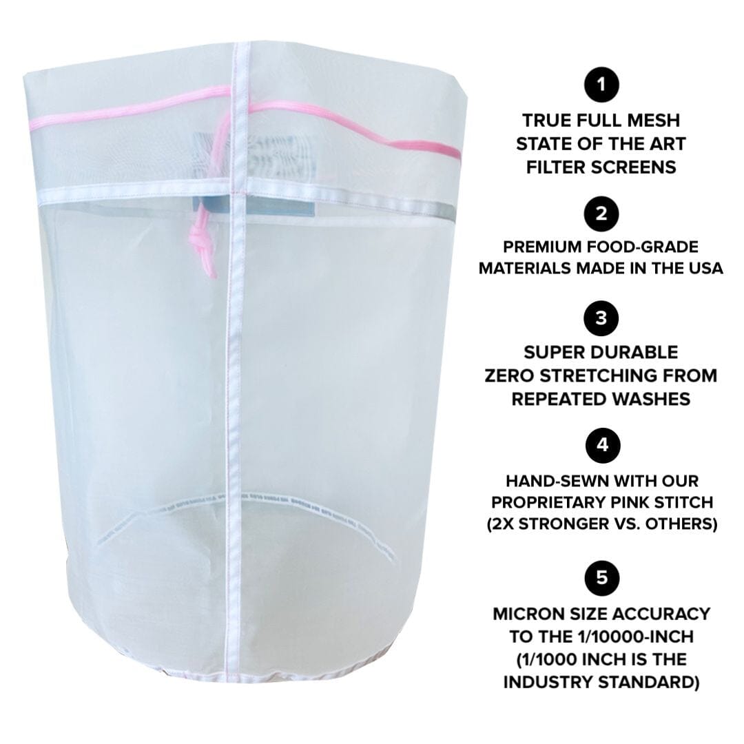 The Press Club 20 Gallon All-Mesh Bubble Wash Bags