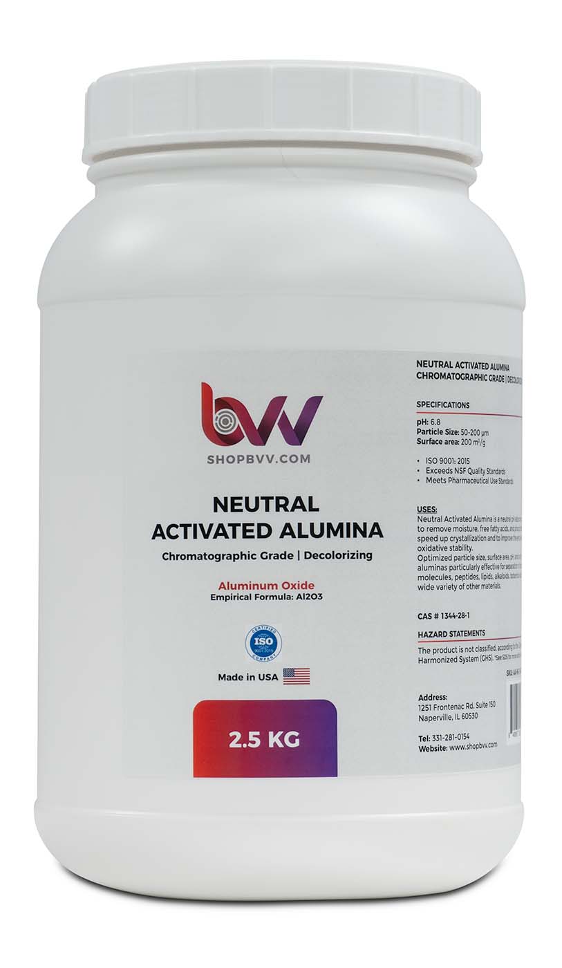 BVV Neutral Activated Alumina Chromatographic Grade (50-200um)