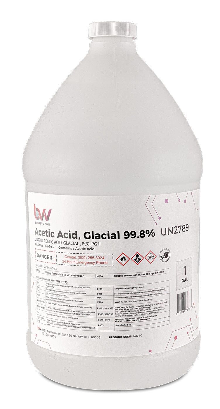Glacial Acetic Acid 99.8% Food Grade