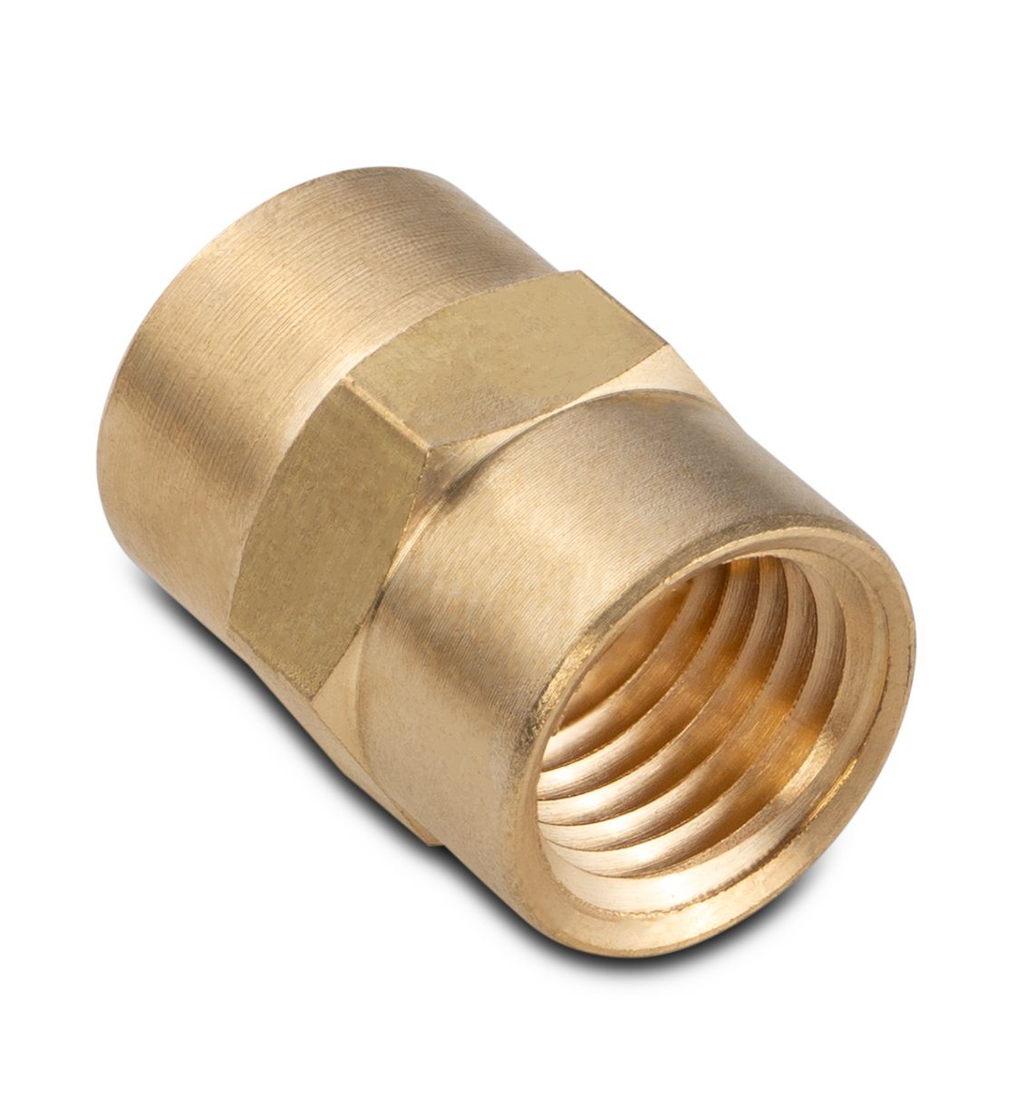 Brass Hex Coupler - Female NPT