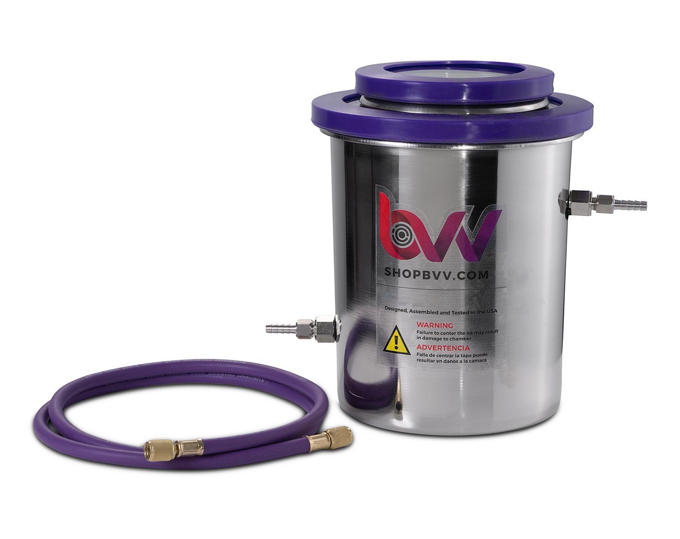 BVV 1.5 Gallon Cold Trap (2QT Tank) Dry Ice, Liquid Nitrogen