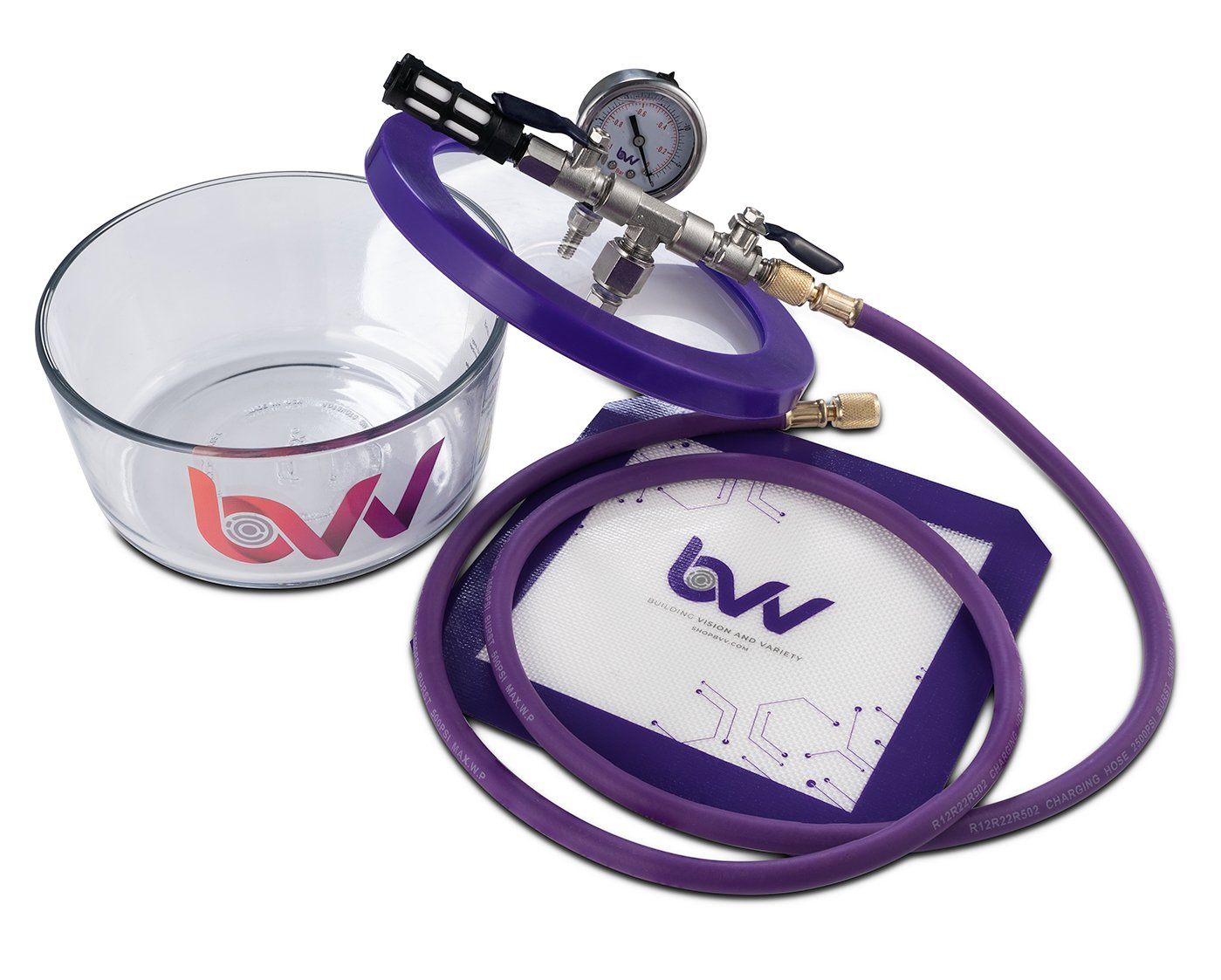 1.75 Quart Pyrex Vacuum Chamber