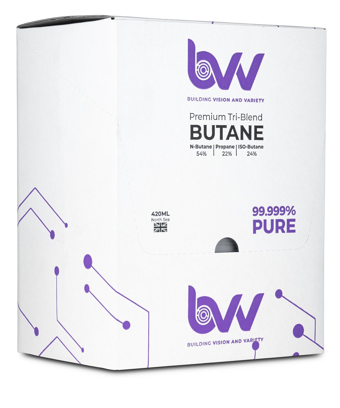 420ml Premium Tri-Blend Butane 99.999% Pure
