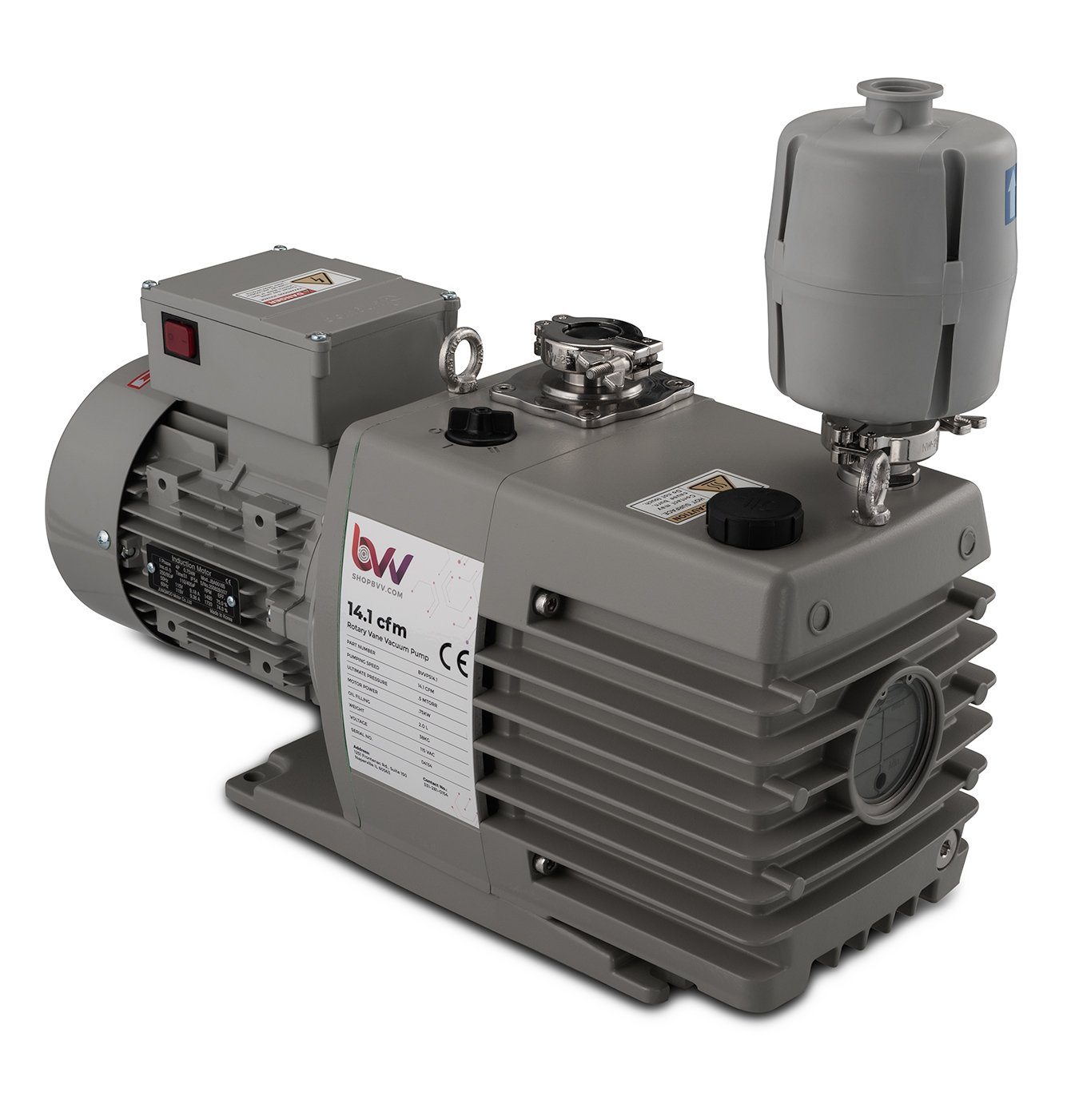 BVV Pro Series  14.1CFM Corrosion Resistant Two Stage Vacuum Pump