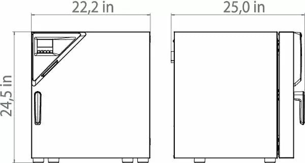 Across International Binder 2 cu.ft. Incubator