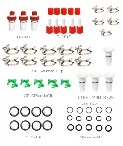 Across International Clear 10s Service Kit