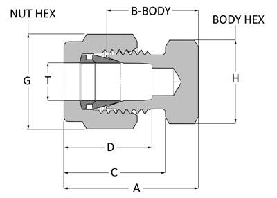 SSP Corporation 1/4" Cap