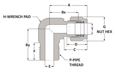 SSP Corporation Duolok Male Elbow