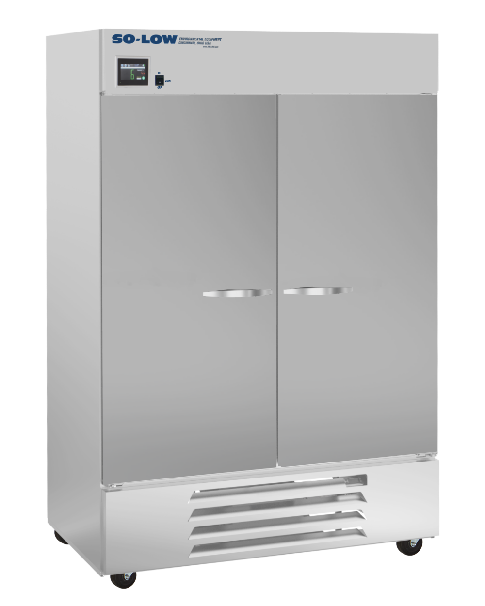 So-Low 2ºC to 8ºC, 49 cu. ft., two solid doors, Cycle defrost, 115v