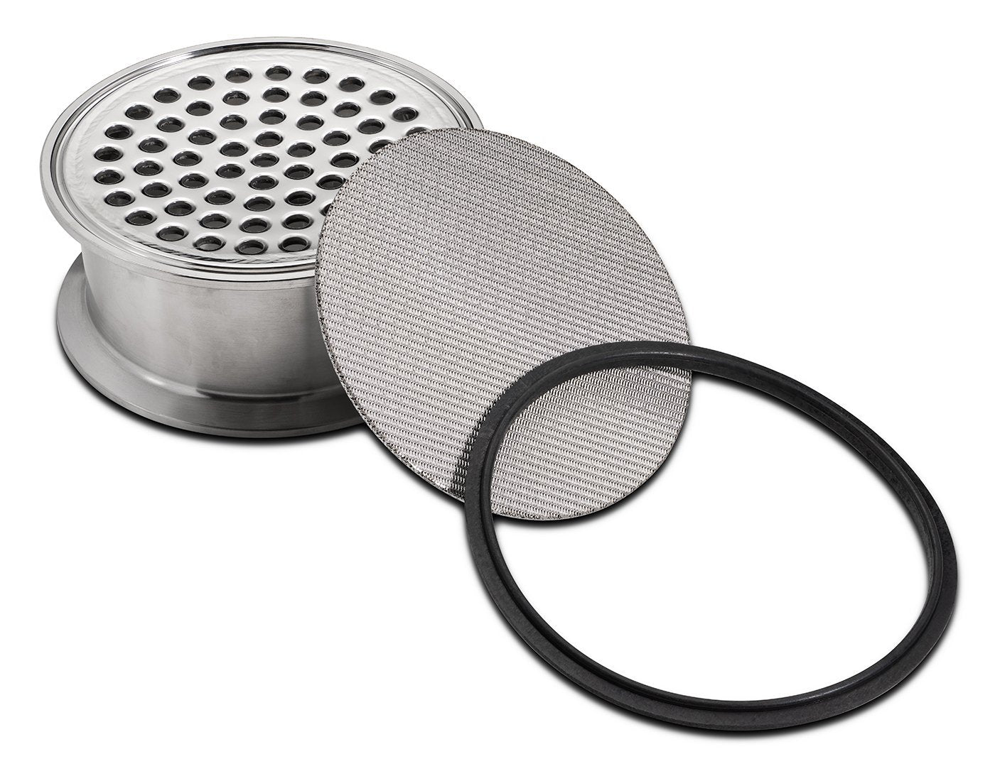 316L Stainless Dutch Weave Sintered Filter Disk 1 micron and up - BUNA-N