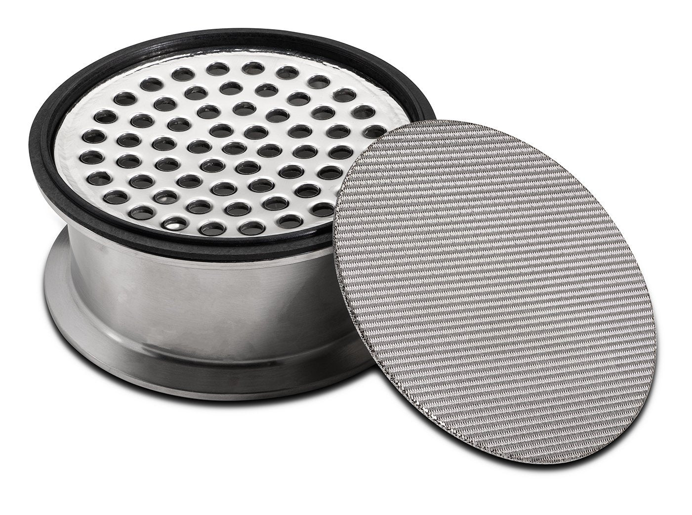 316L Stainless Dutch Weave Sintered Filter Disk 1 micron and up - BUNA-N