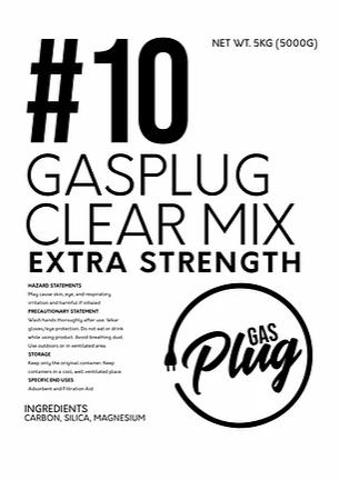 Gas Plug Clear Mix #10 Extra Strength