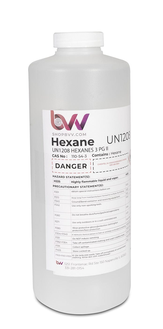 High Purity Lab Grade Hexane 99% | Power Lab Supply