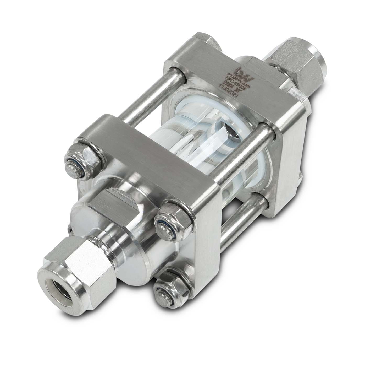 High Pressure Inline Sight Glass