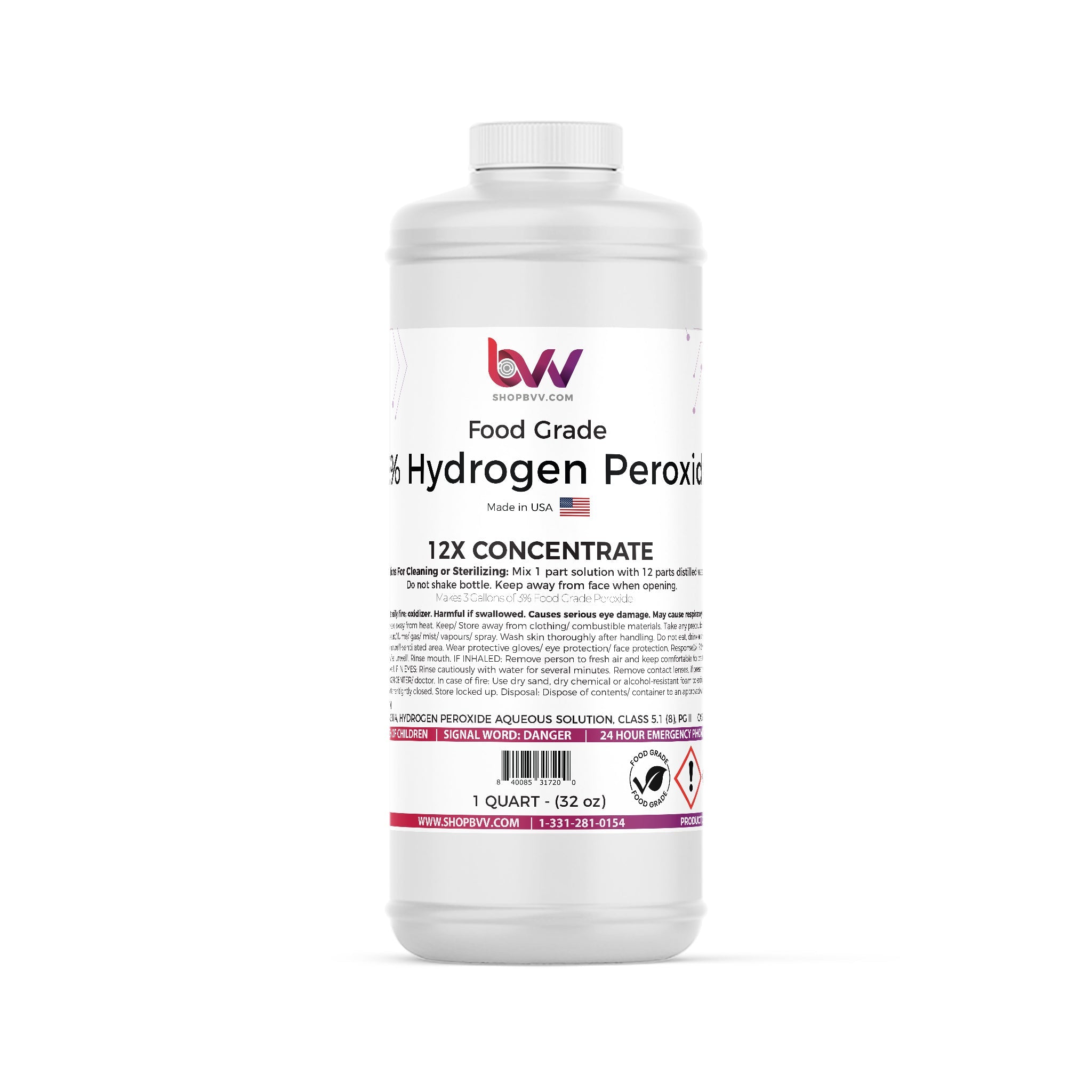 35% Food Grade Hydrogen Peroxide H2O2