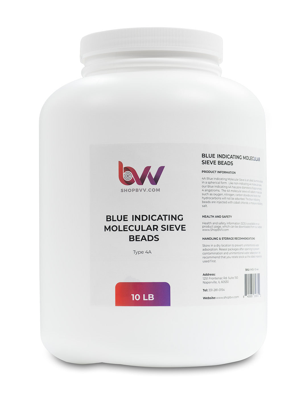 BVV Indicating Molecular Sieve Beads Type 4A