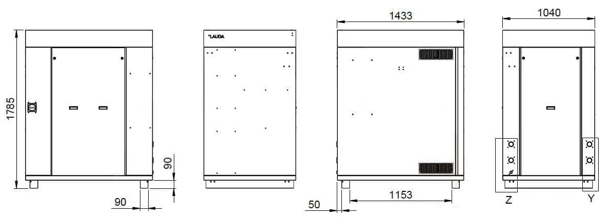 LAUDA Ultracool UC 65 Circulation chiller 400 V; 3/PE; 50 Hz & 460 V; 3/PE; 60 Hz