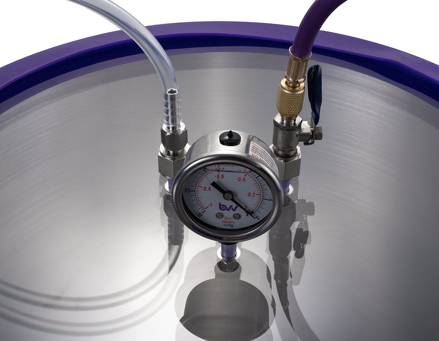 3 Gallon Stainless Steel Resin Trap Vacuum Chamber