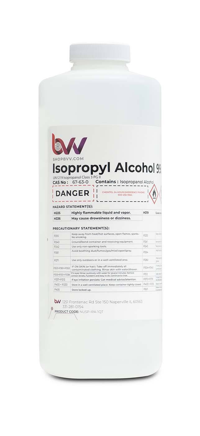 High Purity Isopropyl Alcohol IPA 99%