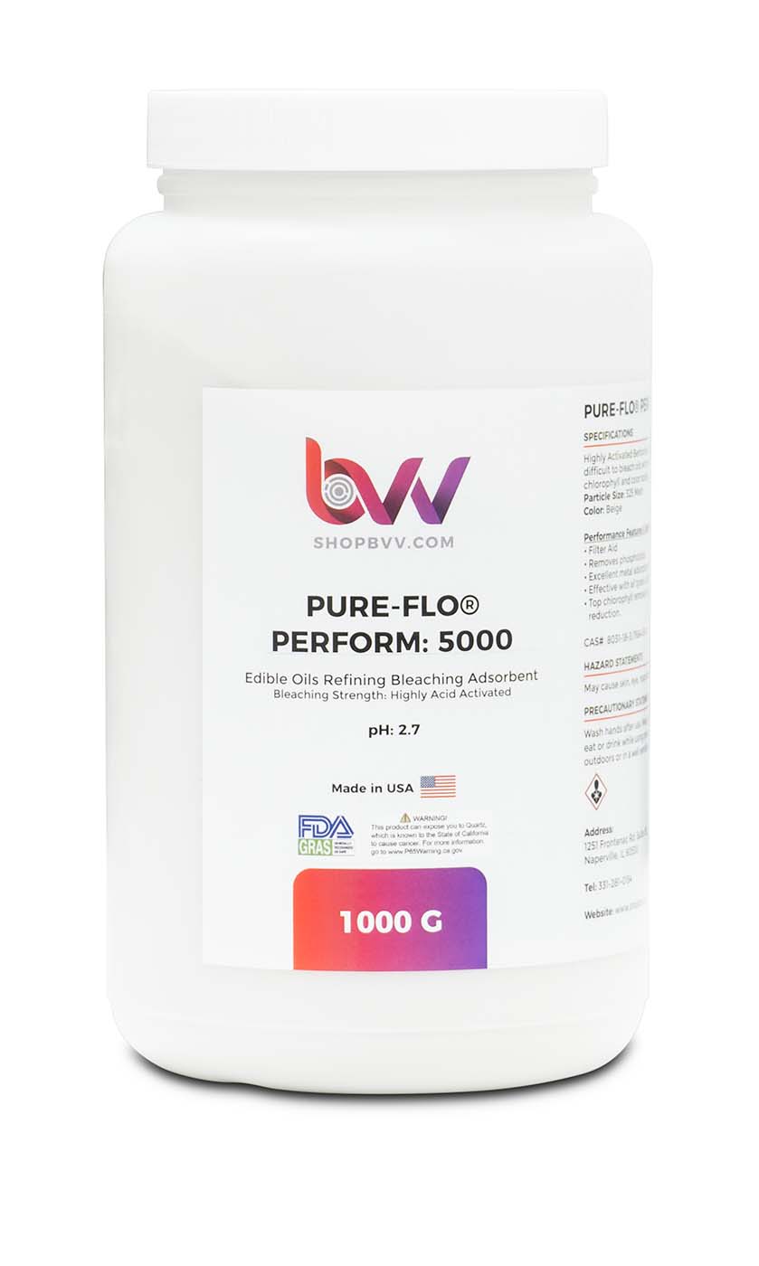 BVV Pure-Flo® Perform 5000 Highly Acid Activated Bleaching & Decolorizing Bentonite for Edible Oils *FDA-GRAS