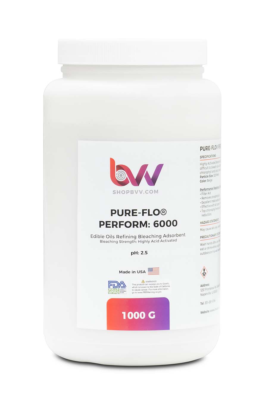 BVV Pure-Flo® Perform 6000 Highly Activated Bleaching & Decolorizing Bentonite for Edible Oils *FDA-GRAS