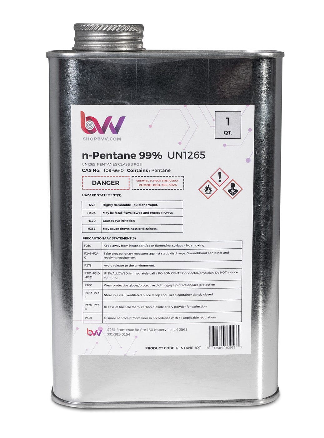 N-Pentane 99% Lab Grade