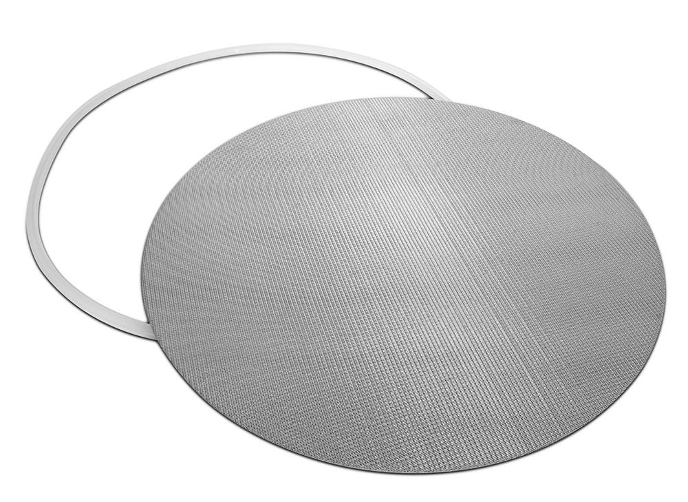 316L Stainless Dutch Weave Sintered Filter Disk 1 micron and up - Silicone