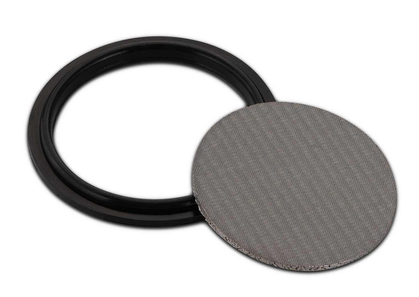 316L Stainless Dutch Weave Sintered Filter Disk 1 micron and up - BUNA-N