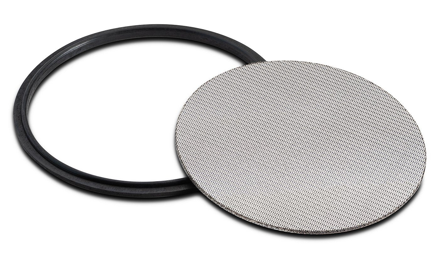 316L Stainless Dutch Weave Sintered Filter Disk 1 micron and up - BUNA-N