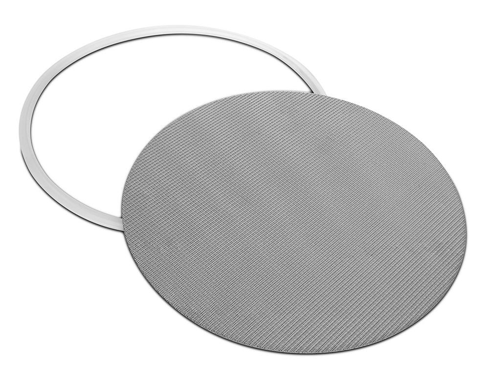 316L Stainless Dutch Weave Sintered Filter Disk 1 micron and up - Silicone