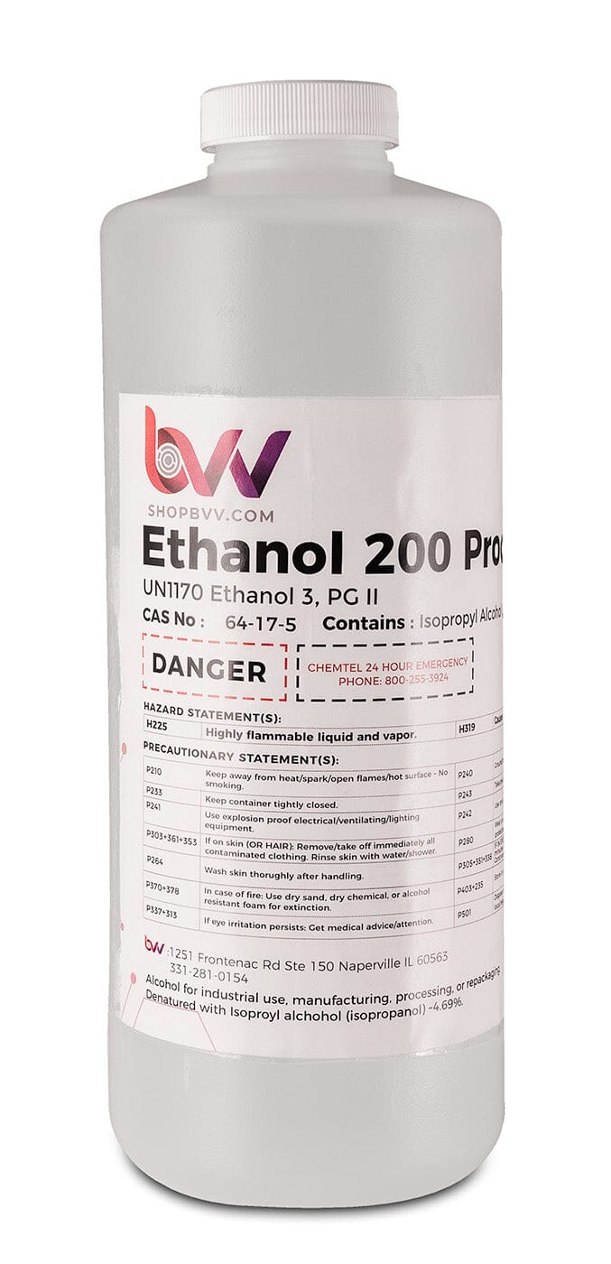 Ethanol 200 Proof, SDA 3C (100% ABV) Lab Grade