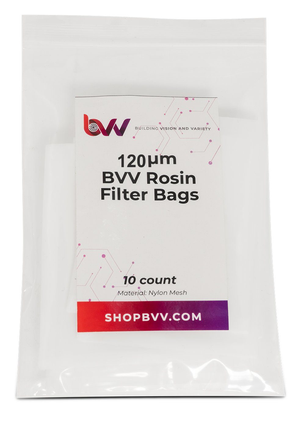 BVV Small Rosin Filter Bags - 10 Pack