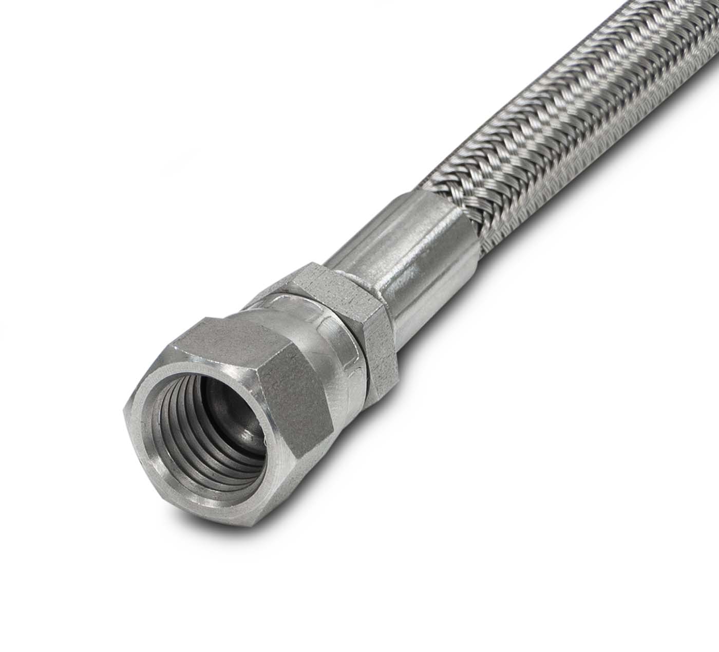 Teleflex USA High Pressure Smooth Bore PTFE Braided Stainless Steel Hose