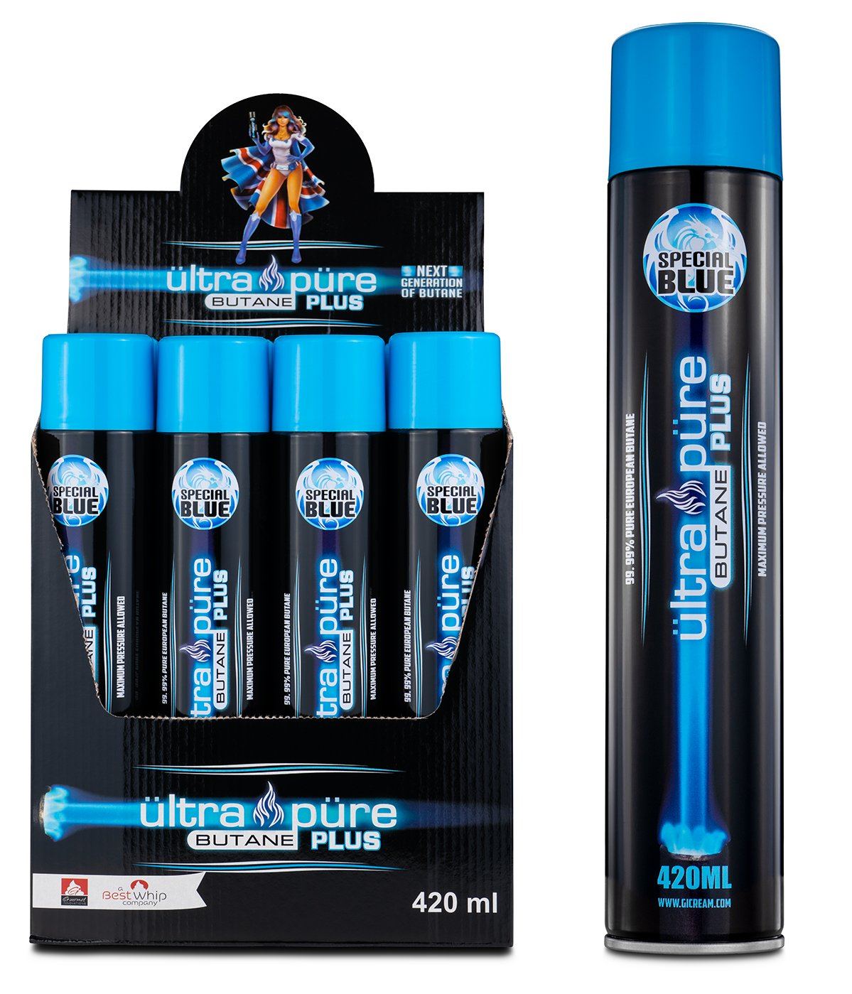 Ultra Pure PLUS 420ML Butane