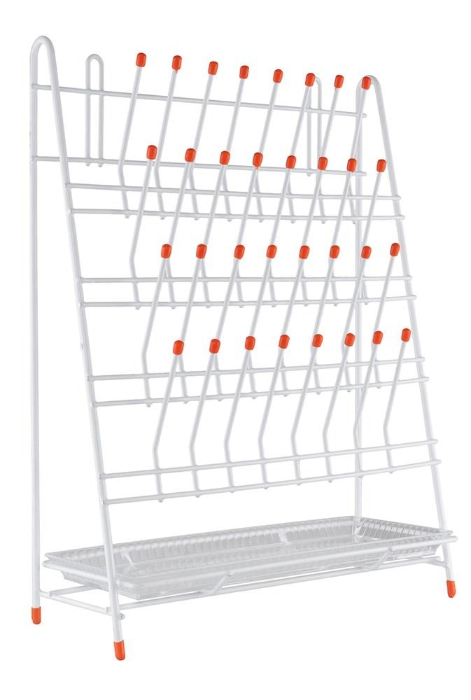 Wall Mountable Glassware Draining Rack