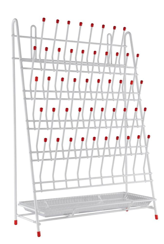 Wall Mountable Glassware Draining Rack