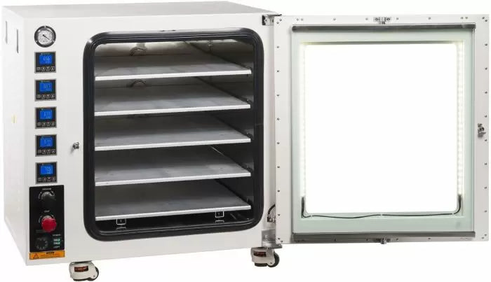 250C UL Certified 7.5 CF Vacuum Oven with 5 Heating Shelves