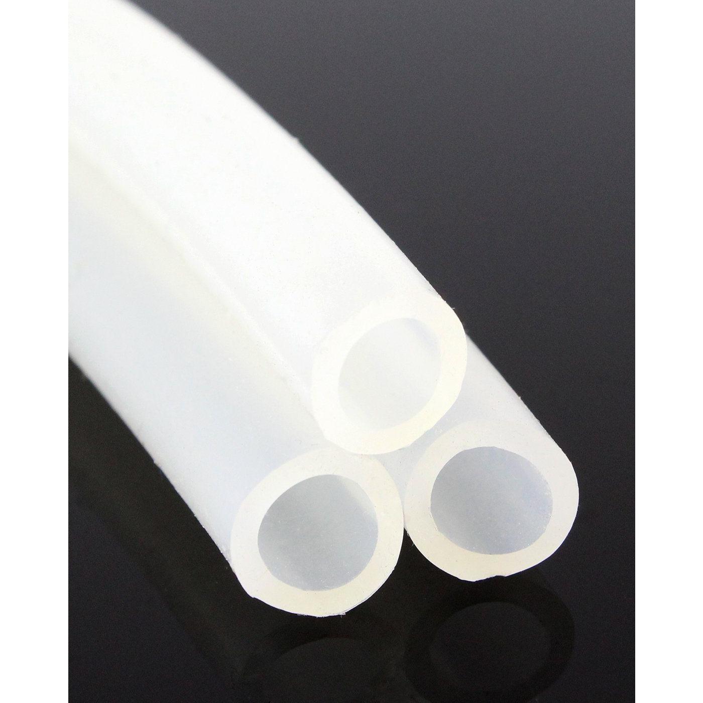 Insulated Heavy Duty 1/8" Wall Silicone Tubing For Flow - 6 Feet