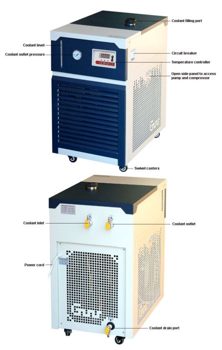 Across International Ai -30°C 17L Recirculating Chiller with 20L/Min Centrifugal Pump