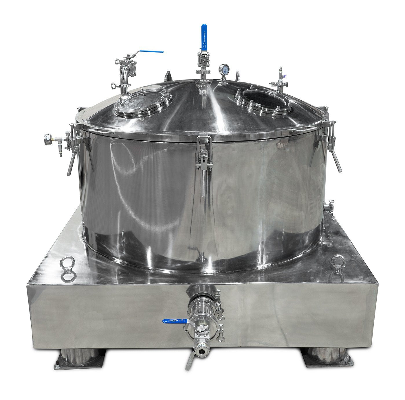 BVV 280L Jacketed Stainless Steel Centrifuge with Explosion Proof Motor and Siemens Controller - 85LB Max Capacity