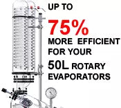 Ai SolventVap 50L Rotary Evaporator with New ULVAC 6 CFM Pump