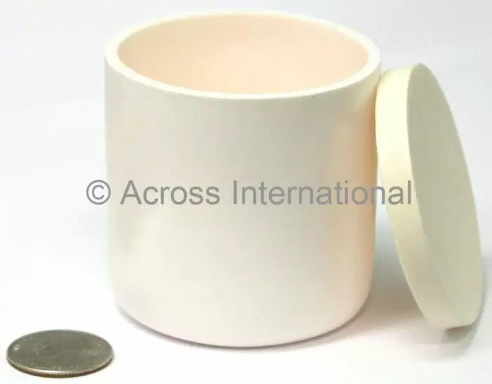 Across International High Temperature Alumina Crucible Sample Holder