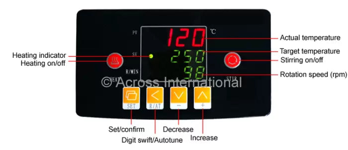 Ai DigiM 10L 300°C 1200 RPM Digital Heating & Stirring Mantle Refurb Non-UL