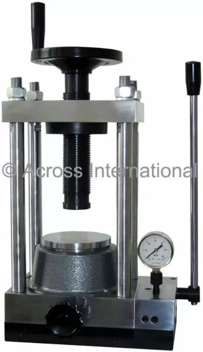 40-Ton Laboratory Pellet Press with Built-in Hydraulic Pump