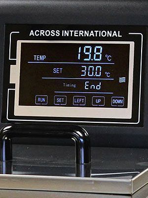Across International Ai 100°C 7L Capacity SST Compact Heated Recirculator 220V