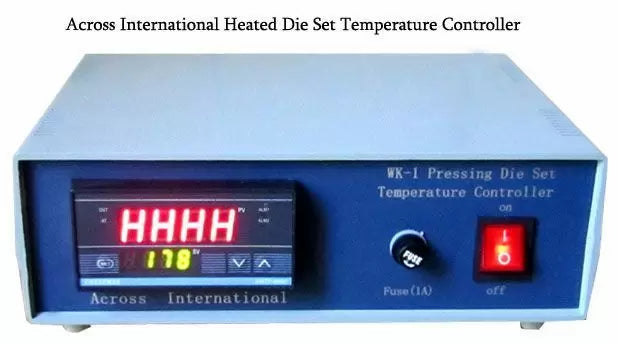 Across International 25mm Diameter ID 250°C Heated Die w/ Digital Controller