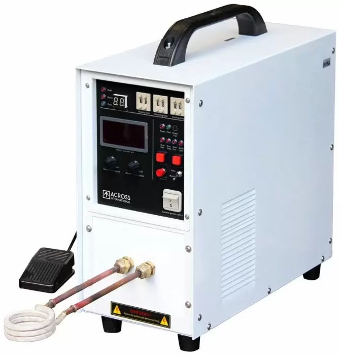 Across International 25KW Mid-Frequency Compact Induction Heater w/ Timers 30-80KHz