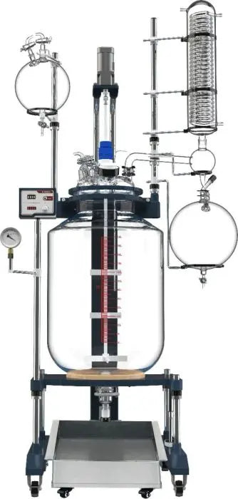 Ai 200L Non-Jacketed Glass Reactor with 200°C Heating Jacket ETL