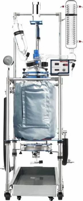 Ai 50L Single or Dual Jacketed Filter Glass Reactor